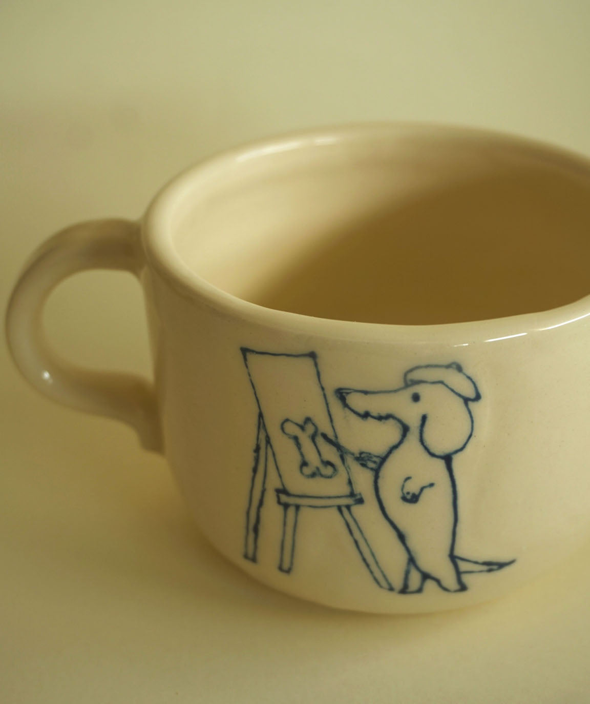"The Handrawn Teckel" mug