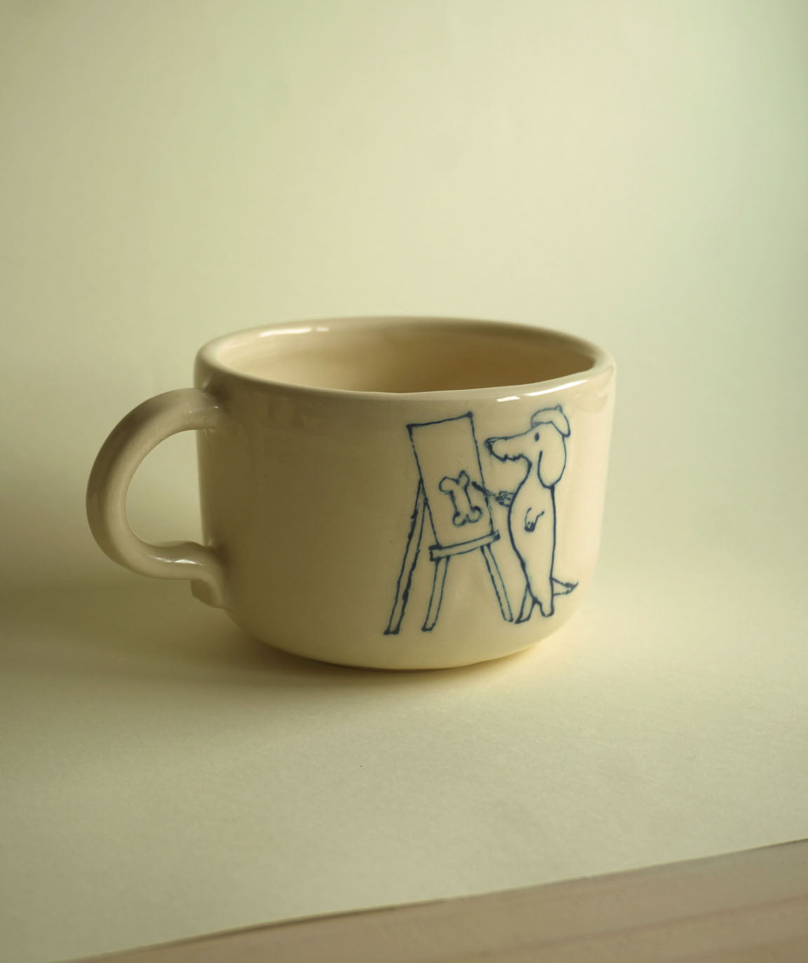 "The Handrawn Teckel" mug